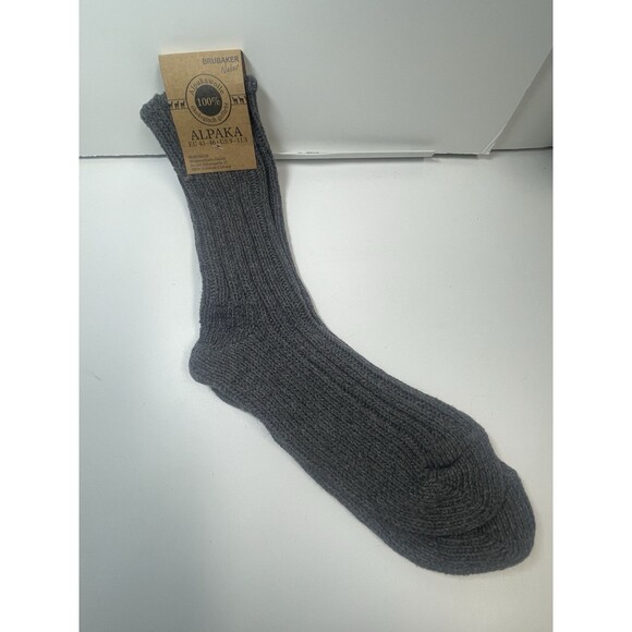 Brubaker Natur Alana Socks In Gray Sz 9-11.5 New - Picture 4 of 7